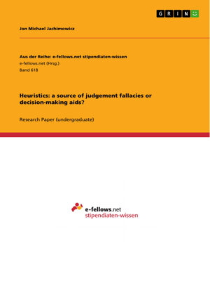 cover image of Heuristics